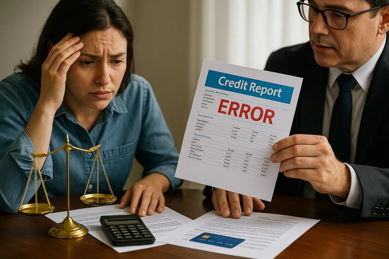Credit dispute failure