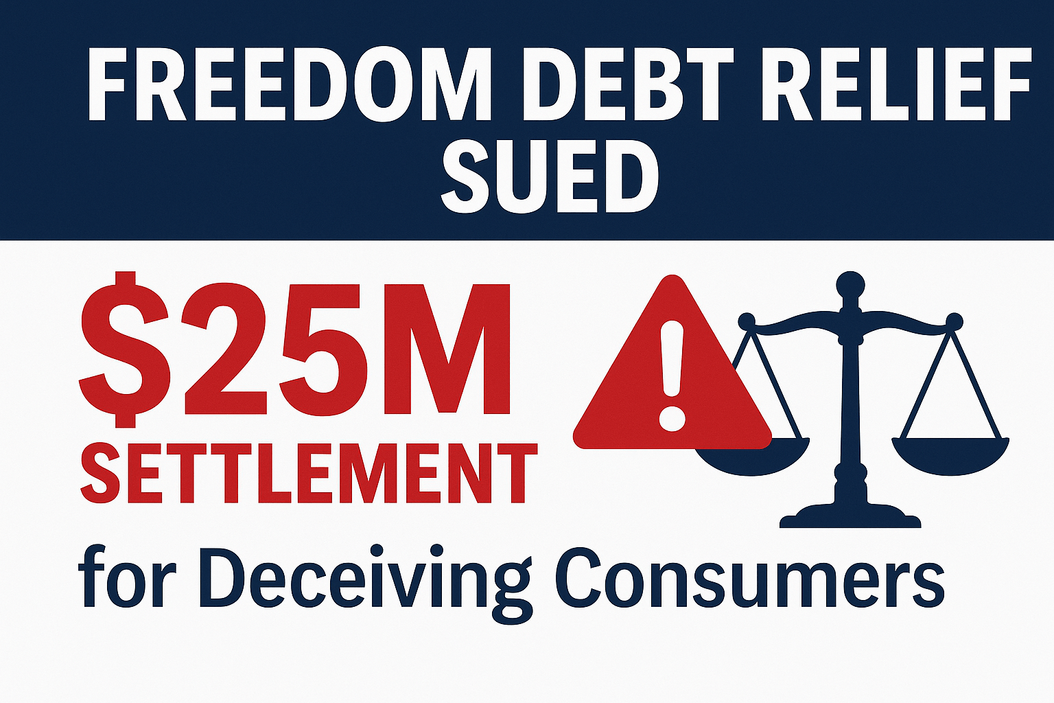 Freedom Debt Relief Sued