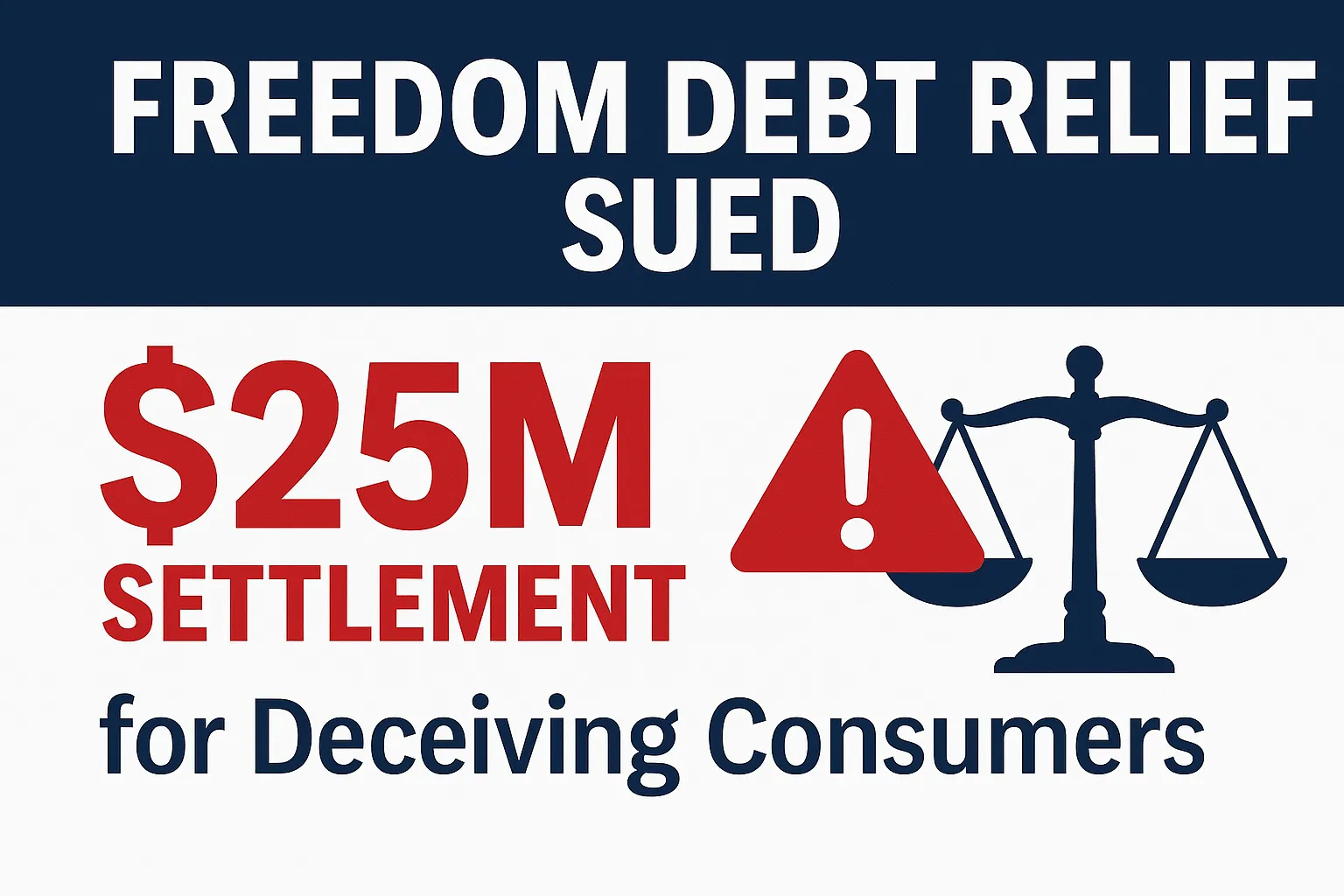 Freedom Debt Relief Sued