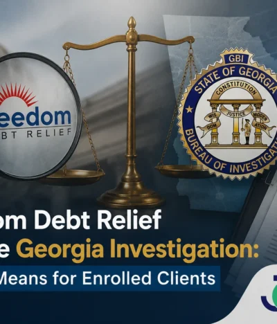 Freedom Debt Relief and the Georgia Investigation: What It Means for Enrolled Clients