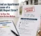 adverse-action-notice-apartment-denial-credit-error Adverse action notice and credit report showing an apartment application denial caused by potentially inaccurate consumer report information.