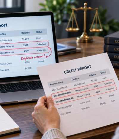 How Can You Remove the Same Debt Listed Multiple Times on Your Credit Report?