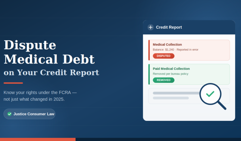 Dispute Medical Debt That Does Not Belong on Your Credit Report